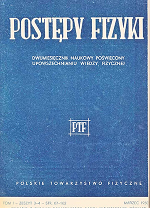 Postępy fizyki nr 3-4/1950