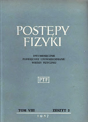 Postępy fizyki nr 2/1957