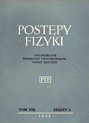 Postępy fizyki nr 5/1957