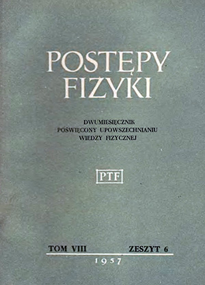 Postępy fizyki nr 6/1957