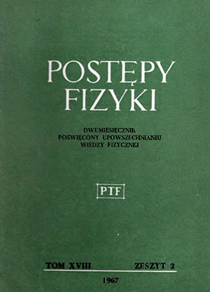 Postępy fizyki nr 2/1967