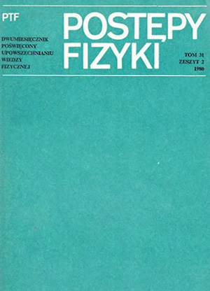 Postępy fizyki nr 2/1980