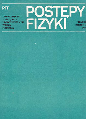 Postępy fizyki nr 1/1983