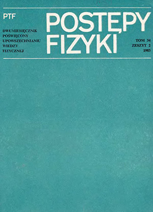 Postępy fizyki nr 2/1983