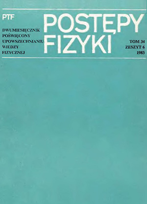 Postępy fizyki nr 6/1983