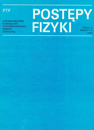 Postępy fizyki nr 6/1992