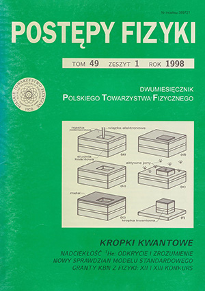Postępy fizyki nr 1/1998