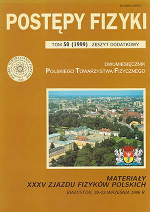 Postępy fizyki nr D/1999