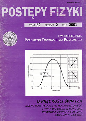 Postępy fizyki nr 2/2001
