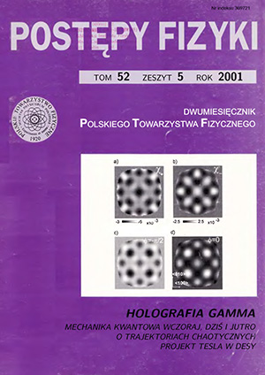 Postępy fizyki nr 5/2001