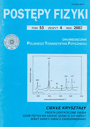 Postępy fizyki nr 4/2002