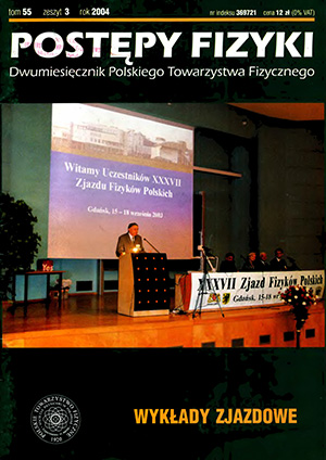 Postępy fizyki nr 3/2004