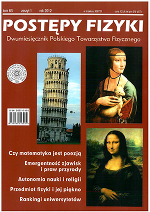 Postępy fizyki nr 1/2012