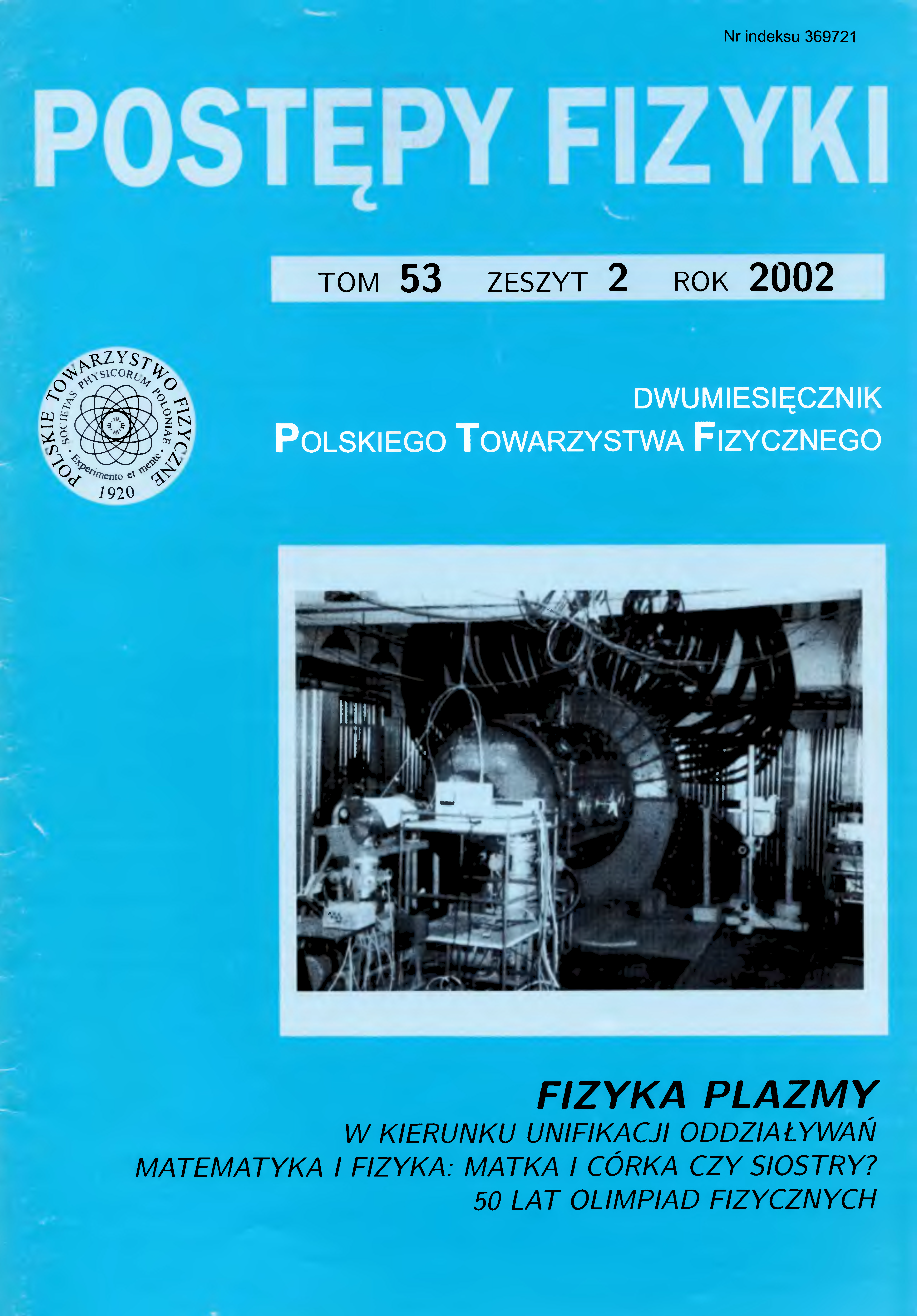 Postępy Fizyki 53 (2) 2002