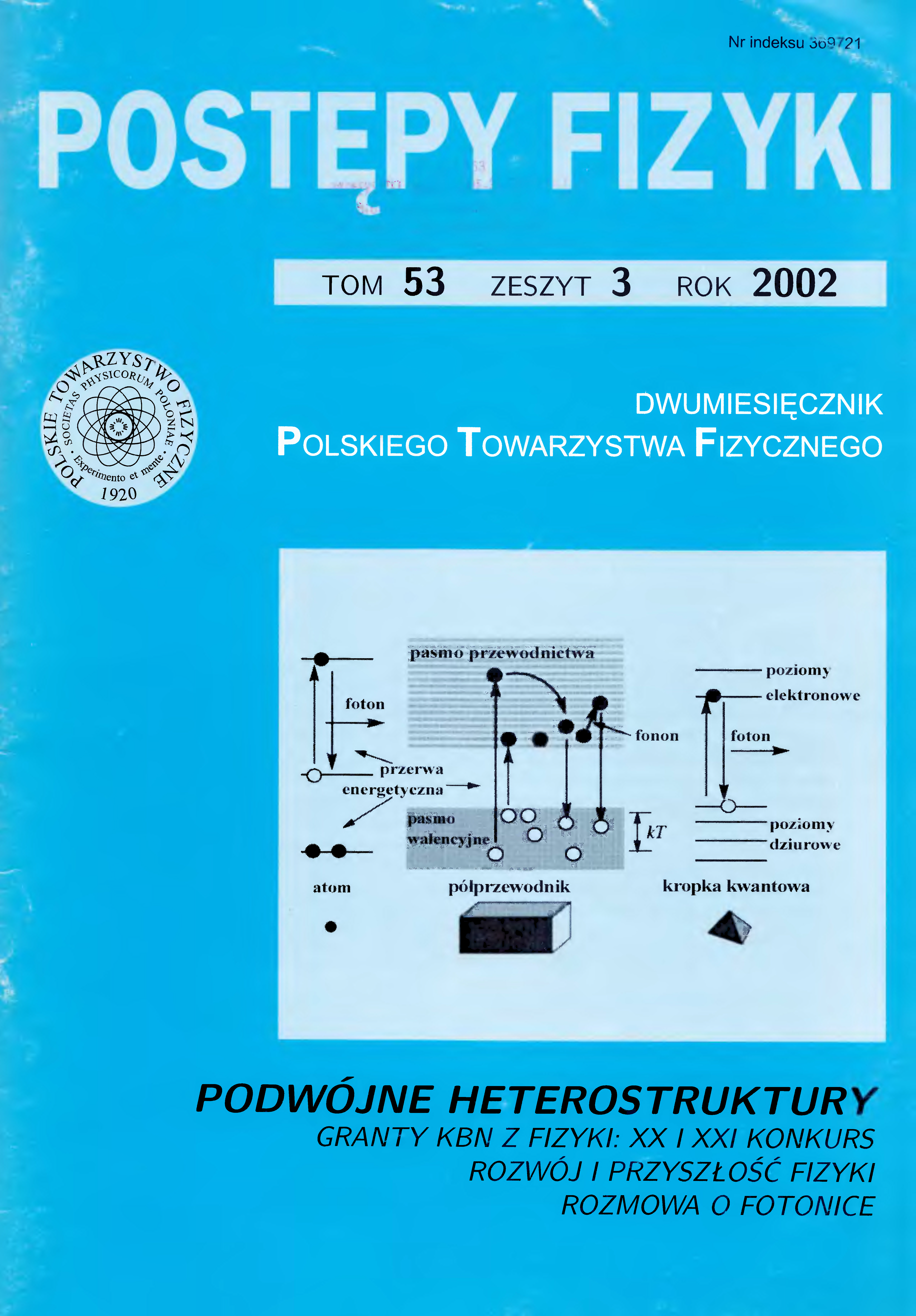 Postępy Fizyki 53 (3) 2002