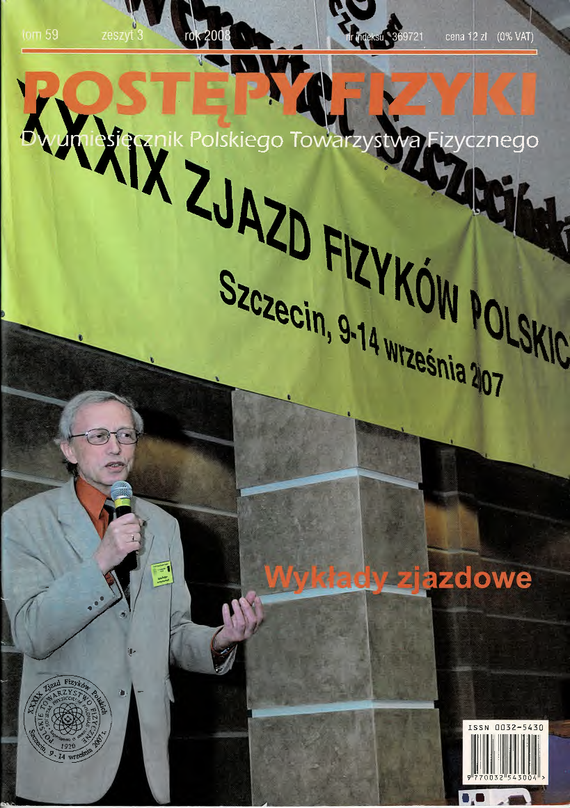 Postępy Fizyki 59 (3) 2008