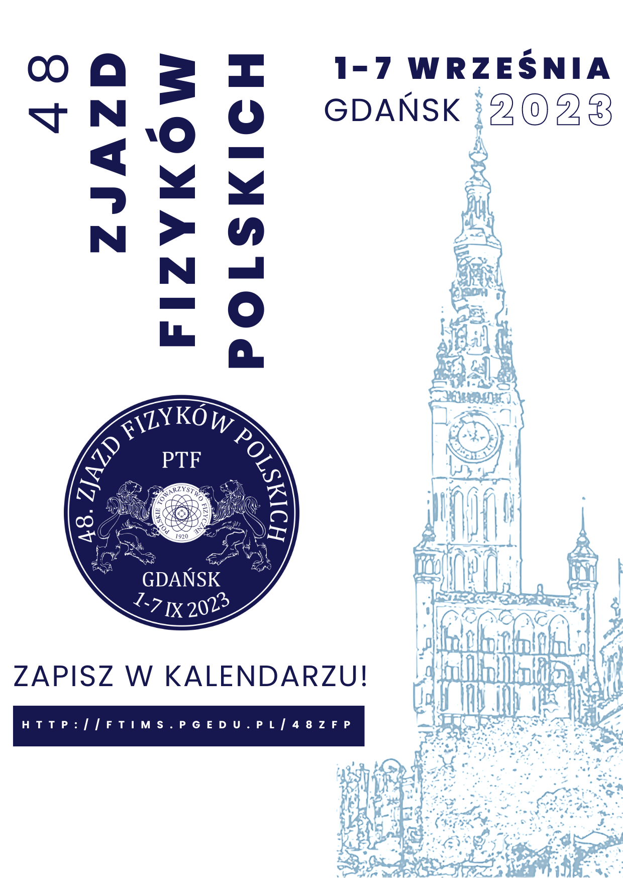 Plakat 48. Zjazdu Fizyków Polskich