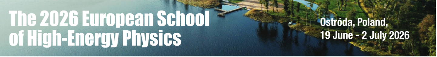 2026 European School of High-Energy Physics